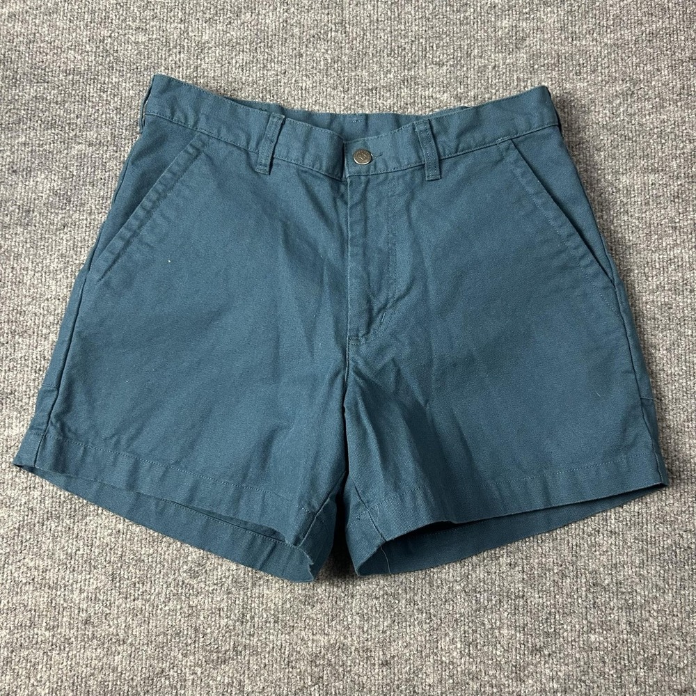 Patagonia Chino Shorts Mens 33 Blue Organic Cotton Canvas Utility Workwear